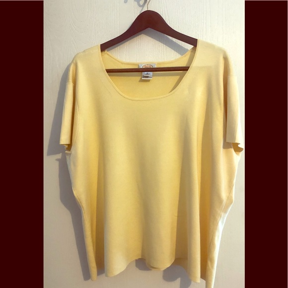 Talbots Tops - Talbots Yellow Shirt
